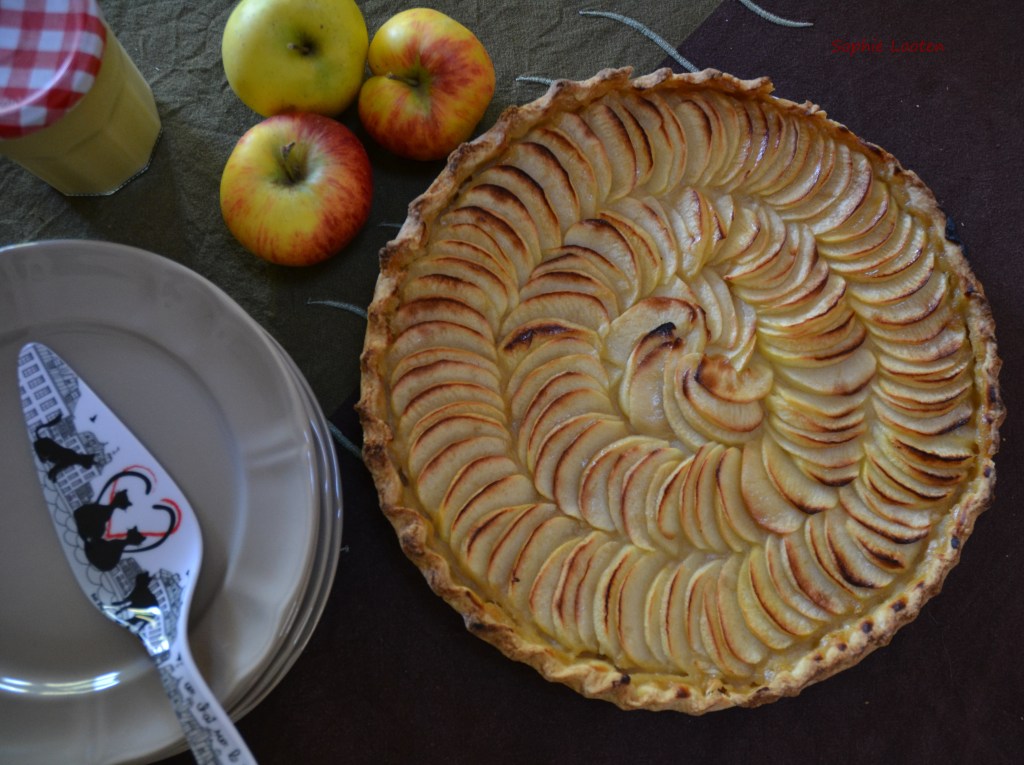 Tarte aux pommes et beurre de pommes