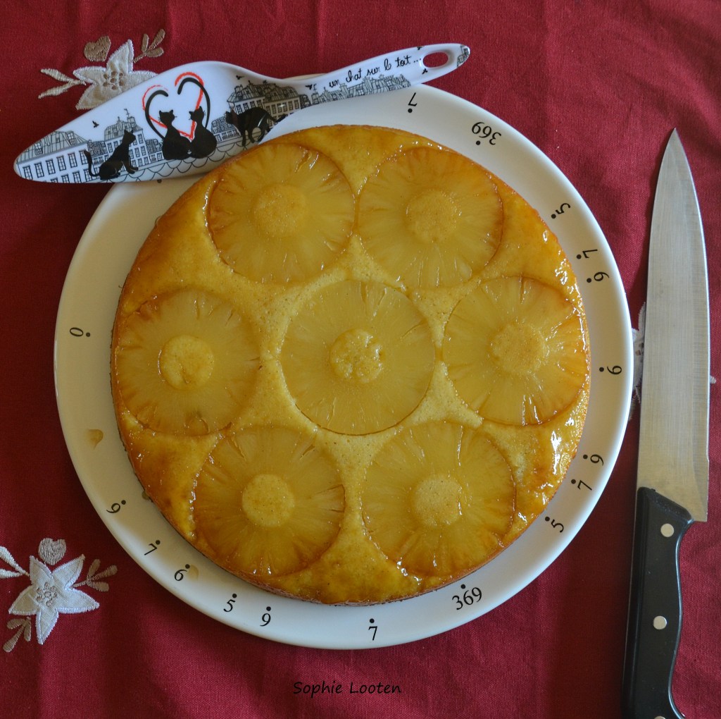 Gateau renversé à l’ananas – façon Bree des Desperate Housewife