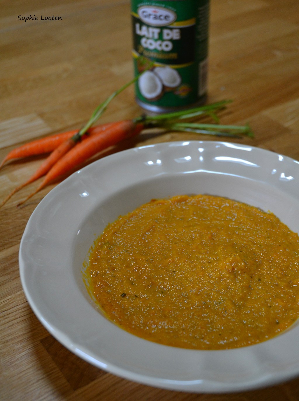 Soupe de carottes au lait de coco au&nbsp;Companion