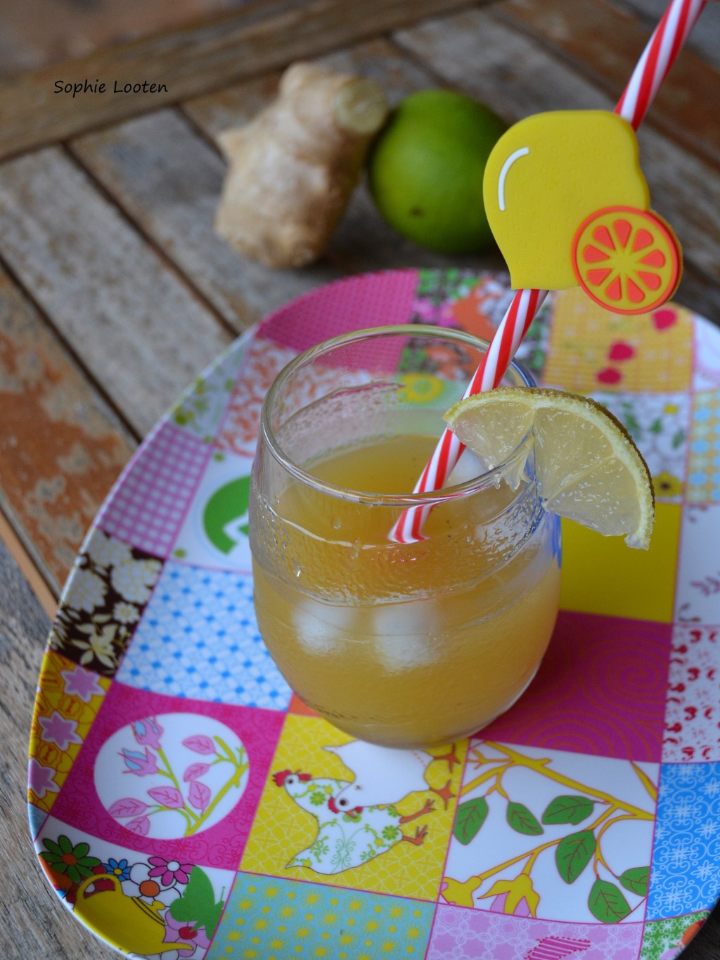 Jus vitaminé ananas&nbsp;gingembre