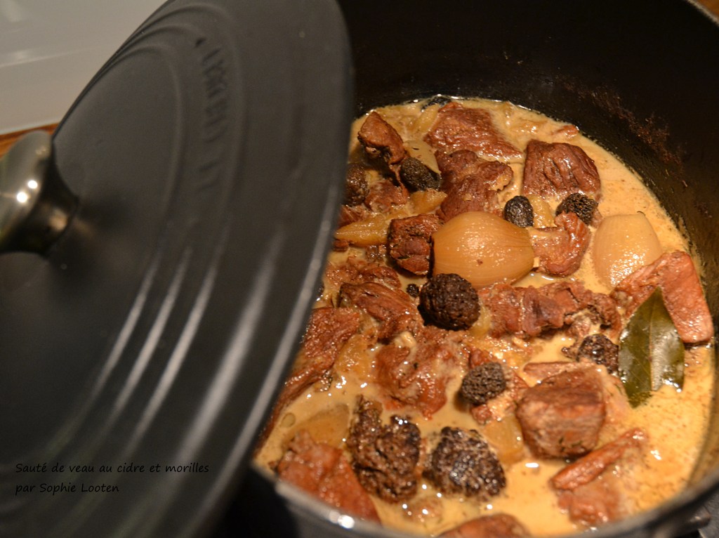 Sauté de veau au cidre et&nbsp;morilles