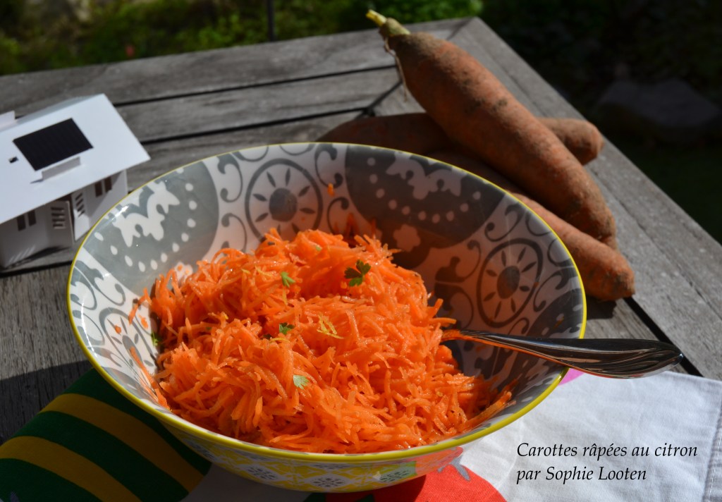 Carottes râpées au&nbsp;citron
