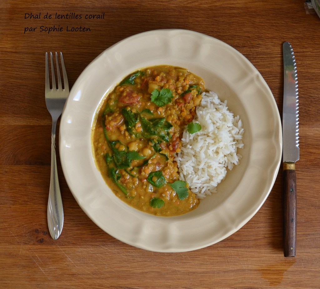 Dhal de lentilles&nbsp;corail
