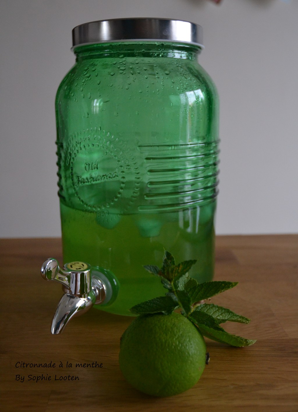 Citronnade à la&nbsp;menthe